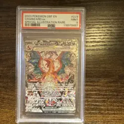 Pokemon Charizard ex Special Illustration Rare Holo Obsidian Flames 223/197 PSA. - Image 1