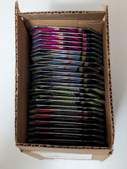 Case Of 24 Pokemon TCG Phantasmal Flames Sleeved Booster Packs. Open Retail Box. - Image 3