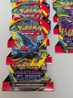 Case Of 24 Pokemon TCG Phantasmal Flames Sleeved Booster Packs. Open Retail Box. - Image 5