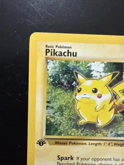 Pokemon TCG Pikachu 60/64 Jungle 1st Edition Red Cheeks 1999 Vintage Pokemon TCG - Image 2