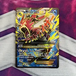 Pokemon TCG Mega Gyarados EX Breakpoint 115/122 Holo Full Art Ultra Rare - Image 1
