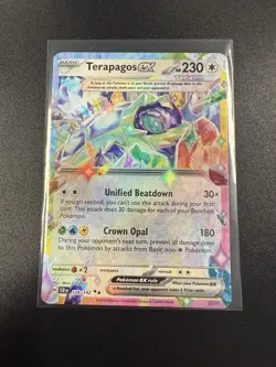 Terapagos ex 128/142 - Pokemon TCG SV07: Stellar Crown - Double Rare (NM) - Image 1
