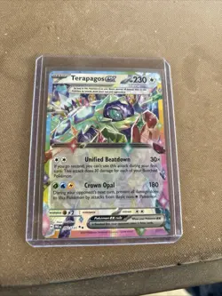 Pokemon TCG Terapagos EX 128/142 Stellar Crown Holo Double Rare NM Condition - Image 1