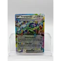 Terapagos ex 128/142 Stellar Crown Holo Double Rare NM Pokemon TCG - Image 1