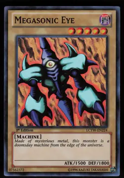 Megasonic Eye LCYW-EN224 Super Rare 1st Edition Yu-Gi-Oh - Image 1