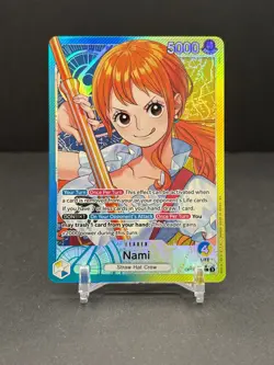 Nami Alt Art Leader - A Fist Of Divine Speed #OP11-041 L One Piece TCG - Image 1