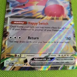 Blissey ex 134/167 Double Rare Twilight Masquerade - Pokemon TCG - Near Mint NM - Image 4