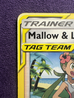 Mallow & Lana 198/236 - Cosmic Eclipse - Tag Team - Pokemon (NM) - Image 2