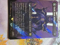 Cecil, Dark Knight (Borderless) (Surge Foil) - 525 English MTG Final Fantasy Mtg - Image 1