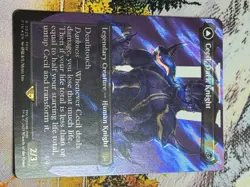 Cecil, Dark Knight (Borderless) (Surge Foil) - 525 English MTG Final Fantasy Mtg - Image 4