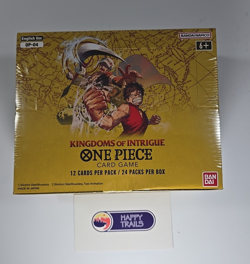 One Piece OP-04 Kingdoms of Intrigue Booster Box Factory Sealed English - Image 1