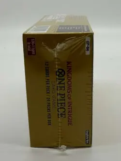 One Piece TCG Kingdoms of Intrigue OP-04 Booster Box Sealed - Image 5