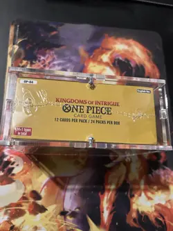 One Piece OP04 Kingdoms of Intrigue Display Booster Box English TCG OP-04 Sealed - Image 3
