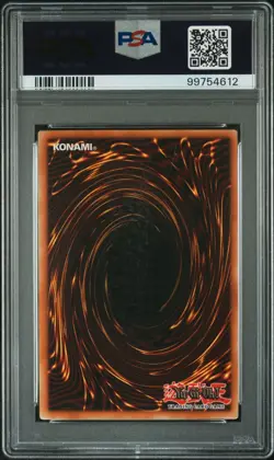 2005 YU-GI-OH! FET-FLAMING ETERNITY EN035 GATLING DRAGON 1ST EDITION PSA 8 - Image 2