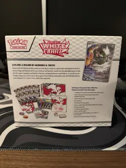 Pokemon White Flare Pokemon Center Elite Trainer Box ETB - Brand New & Sealed - Image 3