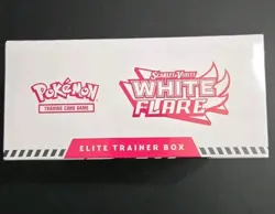 Pokemon White Flare ETB Elite Trainer Box TCG, New Sealed - Image 2