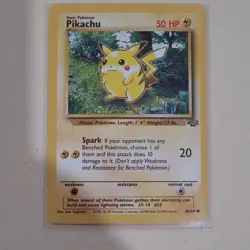Pokemon TCG Pikachu Jungle 1st Edition 60/64 Common Regular 50HP - Image 1