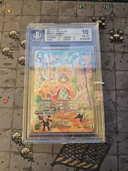 BGS 10 Pristine One Piece SUGAR WOTC OP04-024 SR SP Special Alt Art English - Image 1