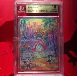 BGS 10 Pristine One Piece SUGAR WOTC OP04-024 SR SP Special Alt Art English - Image 1
