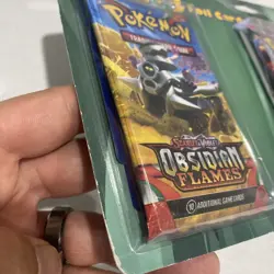 Pokemon cards 2 Packs + 3 Foil Cards + 1 Bonus Obsidian Flames - Image 4