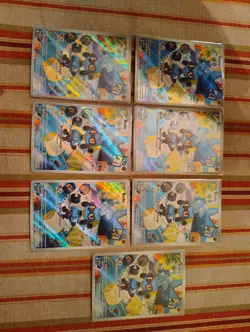 Pokemon TCG Holo Riolu Lot - 7 Cards Crown Zenith Nintendo English - Image 1