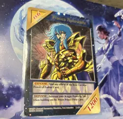 Pisces Aphrodite Knights Of The Zodiac CCG Saint Seiya Card K-084 - Image 1