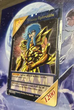 Pisces Aphrodite Knights Of The Zodiac CCG Saint Seiya Card K-084 - Image 2