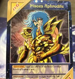 Pisces Aphrodite Knights Of The Zodiac CCG Saint Seiya Card K-084 - Image 3