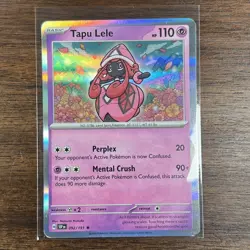 Pokemon TCG Card - Tapu Lele 092/191 Holo | Surging Sparks | NM/MINT! - Image 1
