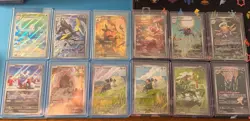 Pokemon TCG SV & ME Illustration Rare Lot - 12 Cards Total - All NM - Image 1
