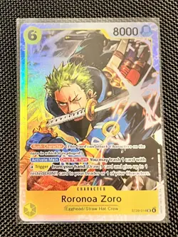 Roronoa Zoro ST29-014 Parallel Starter Deck Promo One Piece Card English - Image 1