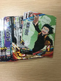 My Hero Academia Tag Card Game 47 cards bulk lot FOIL R RARE JAPAN ANIME - Image 2