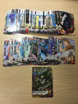 My Hero Academia Tag Card Game 100 cards bulk lot FOIL P R RARE JAPAN ANIME - Image 1