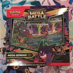 Pokemon Mega Battle Deck Mega Gengar ex Foil Ready-to-Play Sealed 60 Card Deck - Image 1