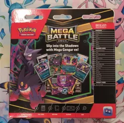 Pokemon Mega Battle Deck Mega Gengar ex Foil Ready-to-Play Sealed 60 Card Deck - Image 2
