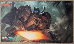 Magic the Gathering Playmat Hascon Grimlock Double Sided Transformers - Image 1