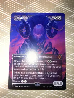 Emptiness (Borderless) Lorwyn Eclipsed Regular - Image 1