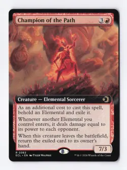 Champion of the Path (Extended Art) 0362 (R) MTG Lorwyn Eclipsed (ECL) - Image 1