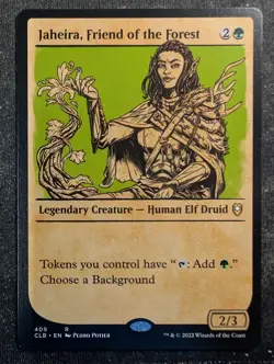 Jaheira, Friend of the Forest - Showcase - Commander Legends Baldur's Gate (MTG) - Image 1