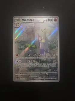 Pokemon - Mienshao 200/182 Illustration Rare Paradox Rift NM - Image 1