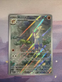 Mienshao - 200/182 - Paradox Rift Illustration Rare - NM - Pokemon - Image 1