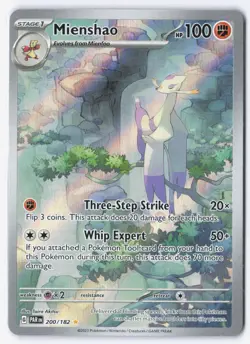 Mienshao - 200/182 - Pokemon Paradox Rift Illustration Rare Card NM - Image 1