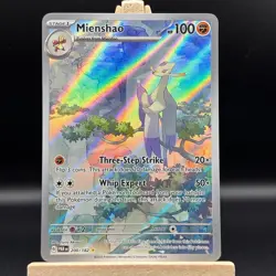 Mienshao - 200/182 - Paradox Rift Illustration Rare - NM - Pokemon - Image 1