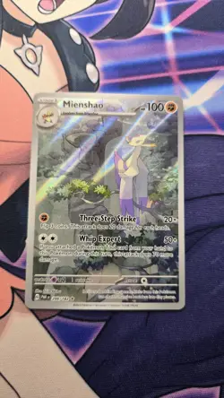 Mienshao - 200/182 - Paradox Rift - Illustration Rare Pokemon TCG Card NM - Image 2