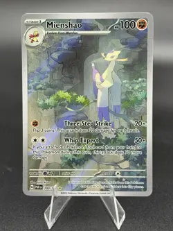 Mienshao - 200/182 - Paradox Rift - Illustration Rare - NM Pokemon- Pokemon TCG - Image 1