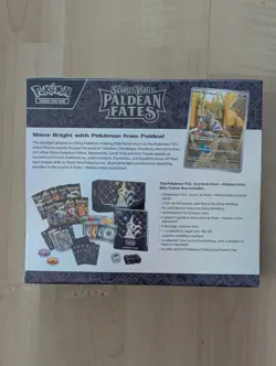 Pokemon Scarlet & Violet Paldean Fates ETB Elite Trainer Box Sealed - Image 2