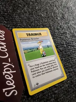 Pokemon Breeder 76/102 - Base Set 1st edition shadowless English (1999) - NM - Image 3