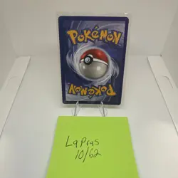 Lapras 10/62 Holo Rare Pokemon 1999 Fossil - Image 2