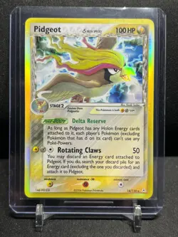 Pidgeot 14/110 Holo Rare Pokemon 2006 EX Holon Phantoms LP - Image 1