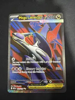 2025 Pokemon Mega Evolution Latias ex Full Art Rare Ultra #163/132 - Image 1